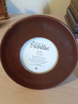 Round Connoisseur Possibilities Branded decorative photo frame