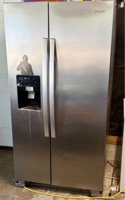Whirlpool Stainless Steel Side-by-Side Refrigerator