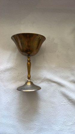 Brass Goblet