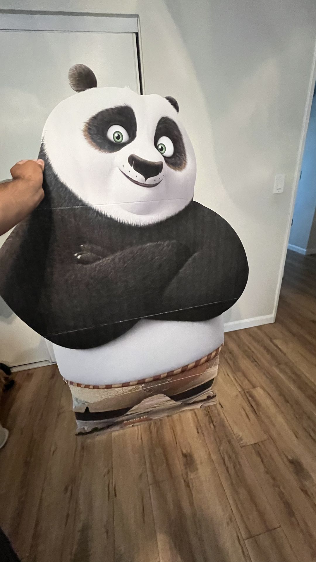 Star Cutouts, Kung Fu Panda, Cardboard Cutout Standup, Movie-Themed Life-Size Stand-In - 62" x 39"