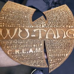 Wu-tang Wood Wall Decor 