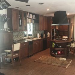 Vintage Solid Cherry Cabinets 