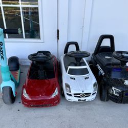 Ride on Toys, Trucks, Police, Tesla, Razor Scooter, Toddler, Preschool, Children