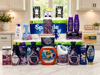 Tide Household Cleaning & Laundry Bundle Lot
