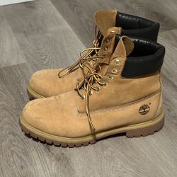Timberland Waterproof Men Boot Wheat Color, Size 11W Underused , Like New