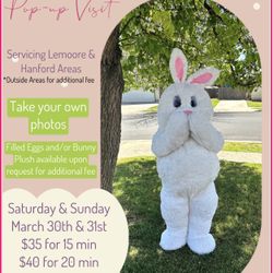 Easter Bunny Pop Up Visit