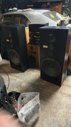 PIONEER 15” 4 Way Speakers