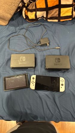 Nintendo oled works basically brand new other one doesn’t comes with Pokémon xy