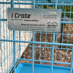 Brand New Dog Kennel I Crate Hey Baby Blue Fashion Edition