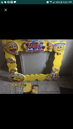 Emoji party decor....lots... all you need