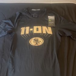 Nike Pro Football Dri Fit 49er Compression Shirt W/ Tags!