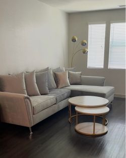 4 items Couch, Dinning Set, Coffee Tables, Heated Entertainment