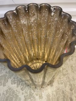Vintage Glass Vase/umbrella Holder