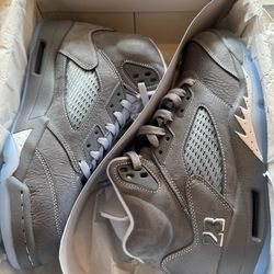 Retro 5 Wolf Grey
