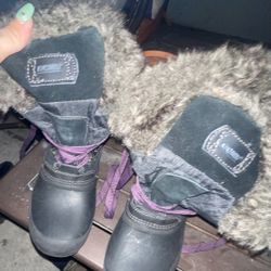 Khombu Waterproof Fur Winter Boots