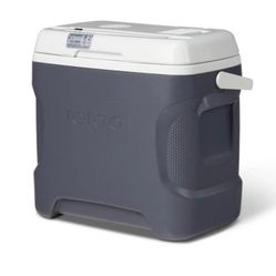 Igloo Versatemp 28qt Portable Thermoelectric Cooler - Gray 12 volt car refrigerator or heater