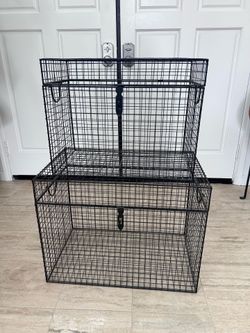 Decorative iron trunk