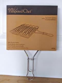 The Pampered Chef BBQ Flexible Baskett Brand New Never Used Or Opened