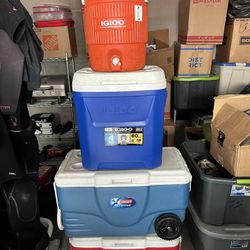 Camping Coolers $40 Each Or All 4 For $120