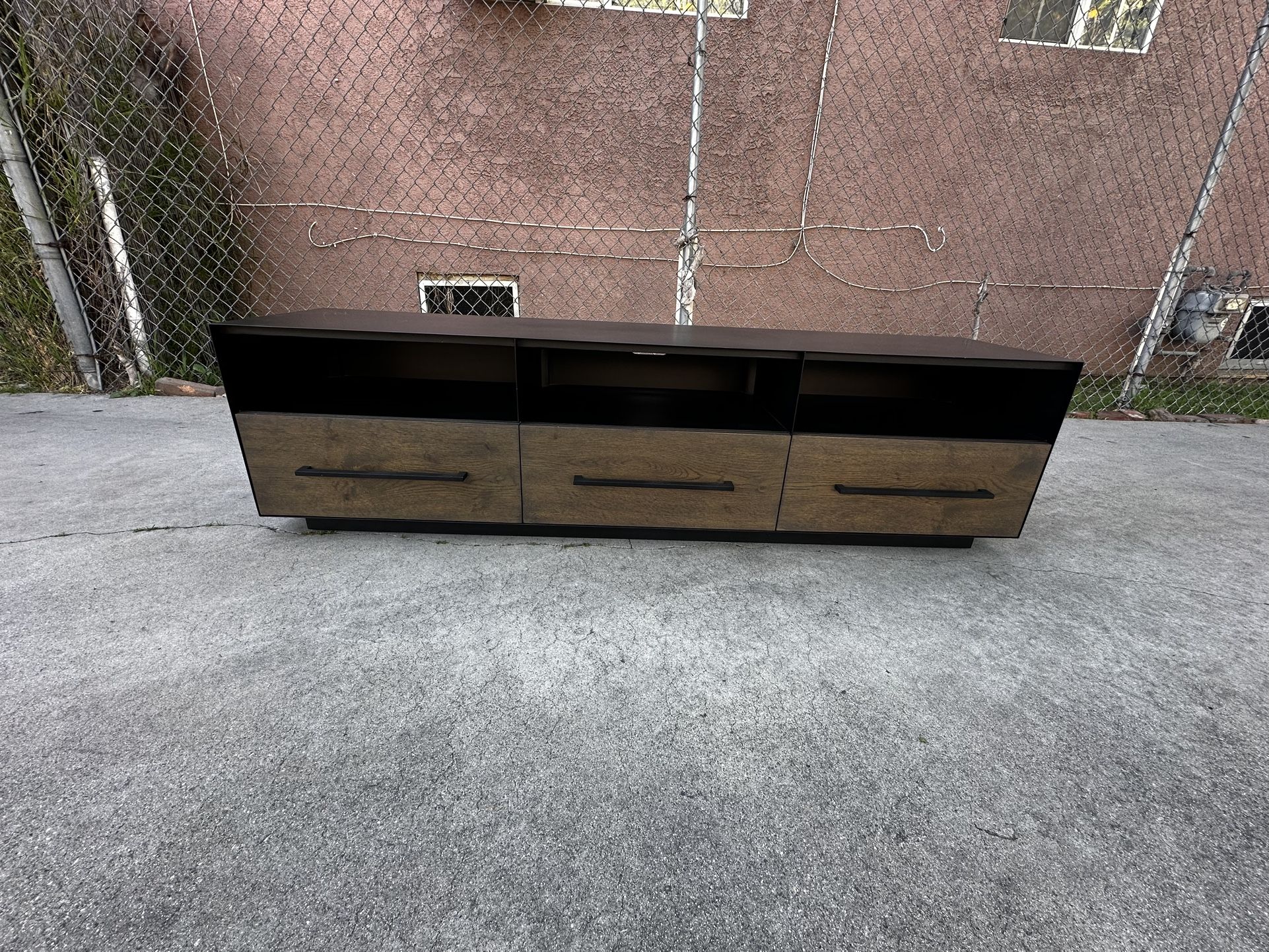 West Elm Massaro Mid Century Modern Media Console Entertainment Center Cabinet Sideboard Credenza.
