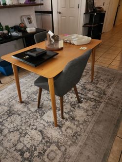 Dining table and 2 chairs