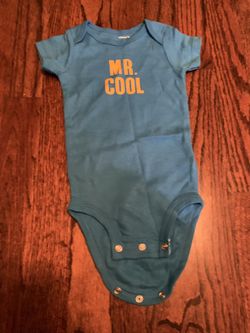 Carters new onesie