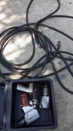 Air gun and compressor hoses