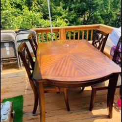 Dining Table With 5 Chairs 
