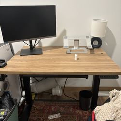 Oak Fully (now Herman miller) Standing Desk