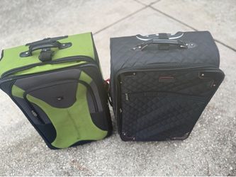 2 large suite cases - quality brands