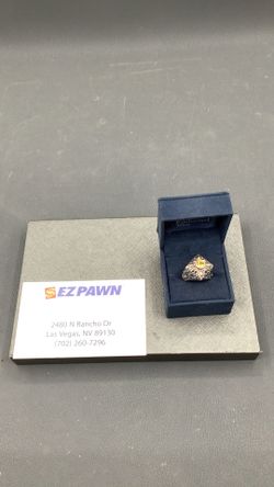 925 Silver Topaz Ring