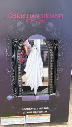 Christian Siriano gothic skull led ghost mirror