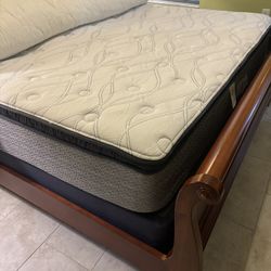 King Serta Perfect Sleeper Firm Pillowtop Mattress And Boxspring