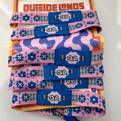 Outside Lands Saturday Wristbands 