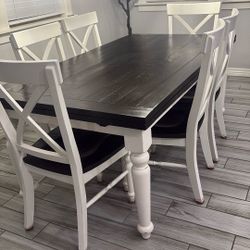 Solid Wood Dining Table 