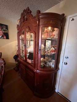 Dining table and China Hutch