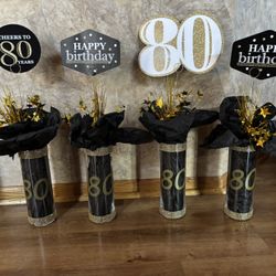 80th Birthday Decorations