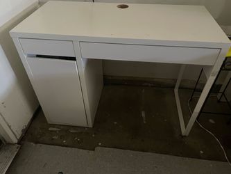 IKEA white desk