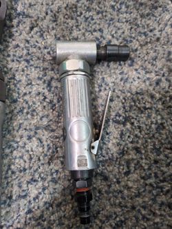 Right angle air grinder