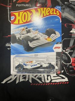 HOT. WHEELS. FORMULA 1. VISA. CASH