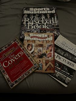 Sports illustrated collectible set (3x 50th Anniversary + 1x The Baseball Book)