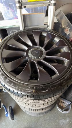 Tesla 21 inch wheels tires rims