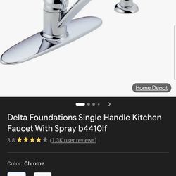 🔥🔥Kitchen faucet and bathroom vanity for sale $80