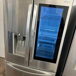 ❤️🎊LG Refrigerator Stainless Steel Counther Depth Nice❤️🎊