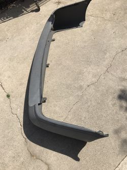 Sienna rear bumper