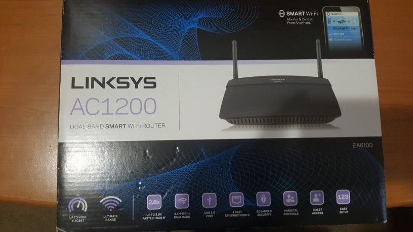 Linksys Dual Band WiFi Router