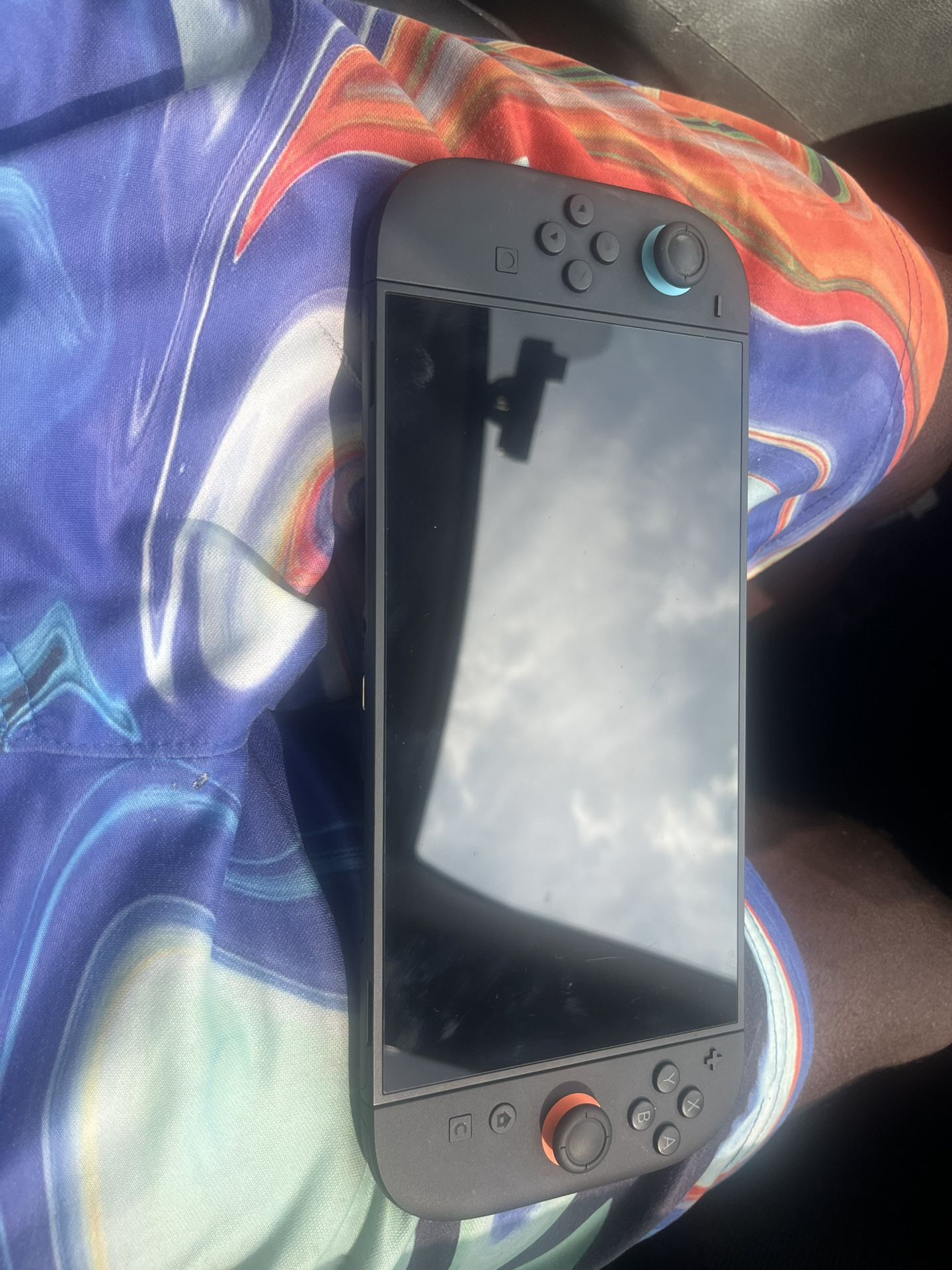 Nintendo Switch Two With Black Box And Chords