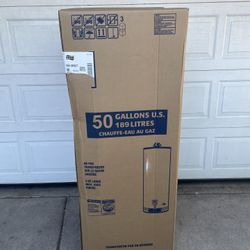 Water Heater 50 Gallon Gas