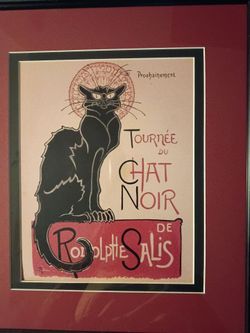 Chat Noir (Black Cat) artwork
