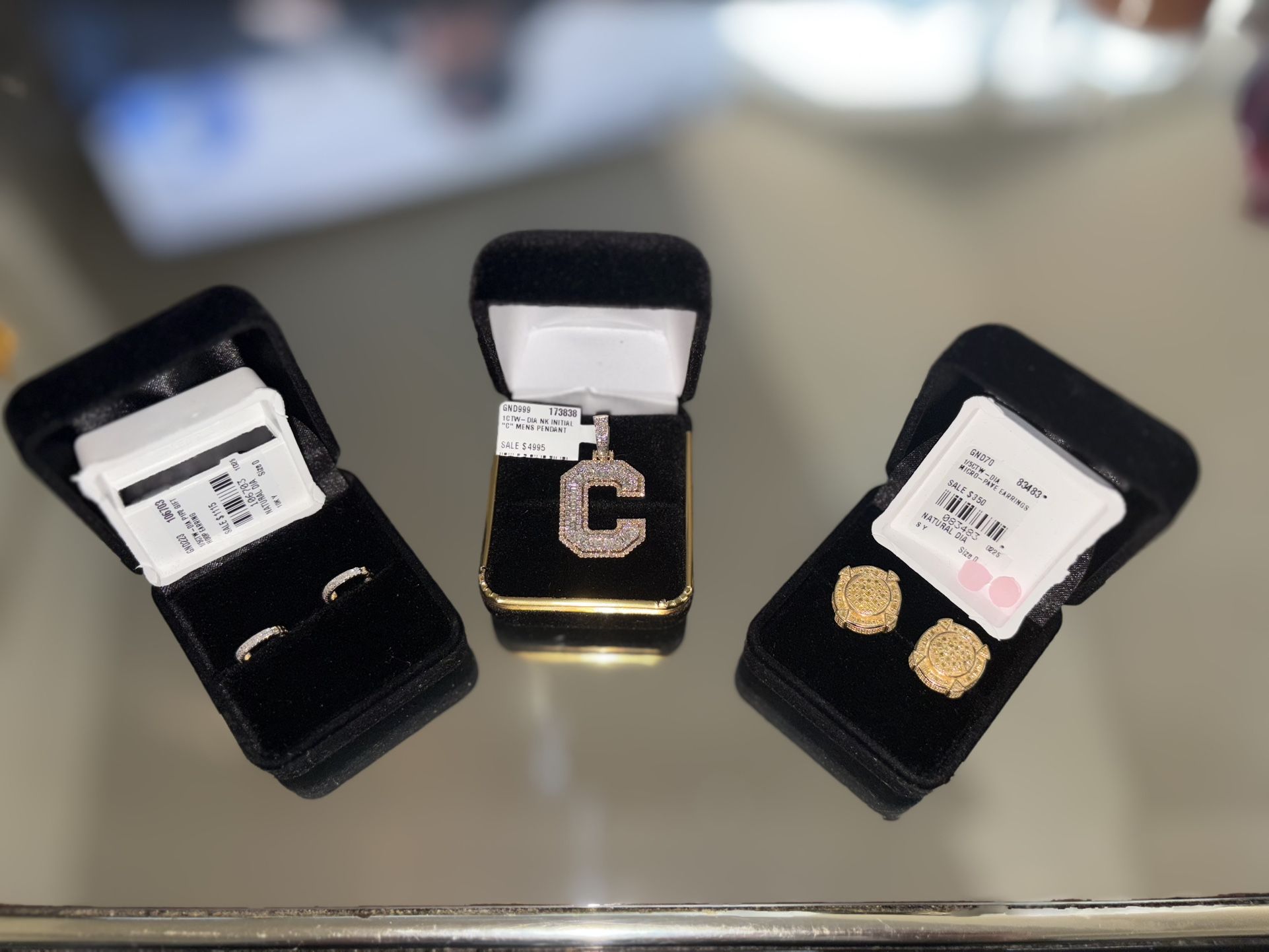 DIA MICRO-PAVE EARRINGS